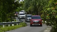 Uji ketangguhan Xpander melewati jalan perkotaan hingga pegunungan di Yogyakarta (Mitsubishi)