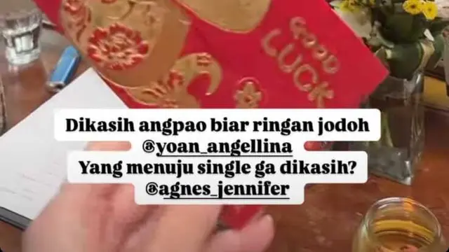 Unggahan IG Story Selebgram Agnes Jennifer yang Diduga Isyaratkan Cerai/Instagram Agnes Jennifer