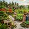 Model kebun sayur estetik di desa yang cocok untuk foto-foto. [Foto: Gemini]