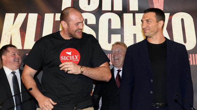 Tyson Fury dan Wladimir Klitschko 