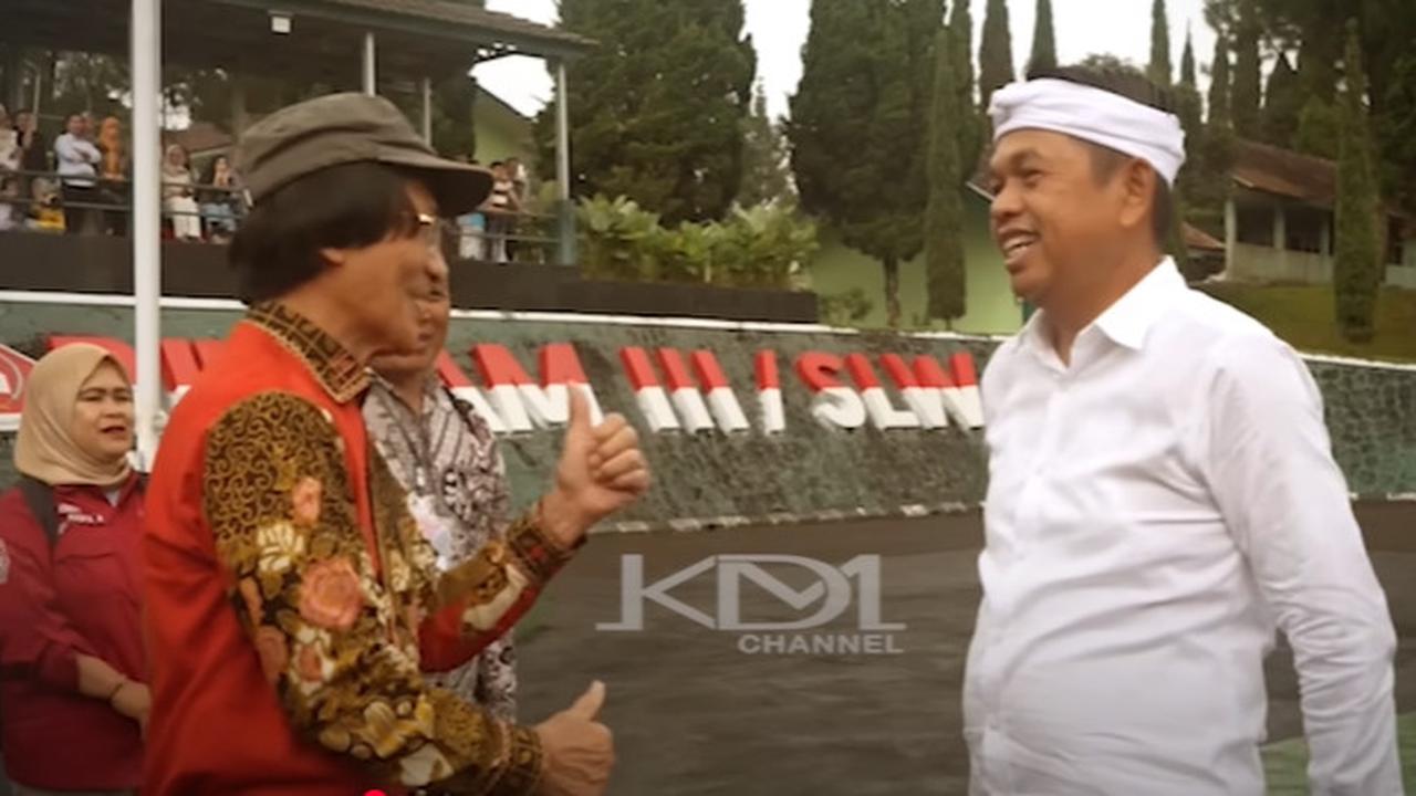 Saat Beri Pengarahan di Barak Militer, Dedi Mulyadi Dapatkan Dua Jempol dari Kak Seto 'Pada Betah Mereka