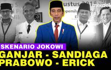 VIDEO: Jokowi Proyeksikan Pemilu 2024, "Ganjar-Sandiaga dan Prabowo-Erick Thohir"