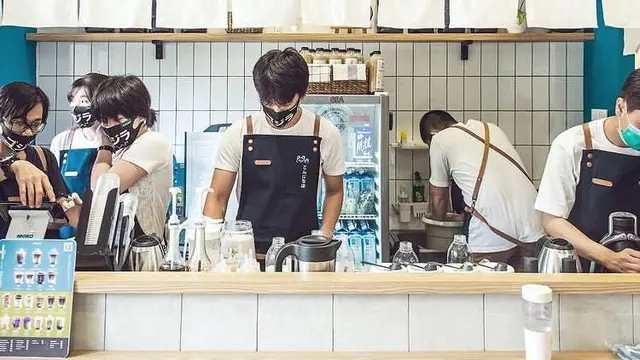 Diary Fimela: Berkonsep to Go yang Praktis, Kopi Konnichiwa Kenalkan Kopi ala Jepang yang Kekinian