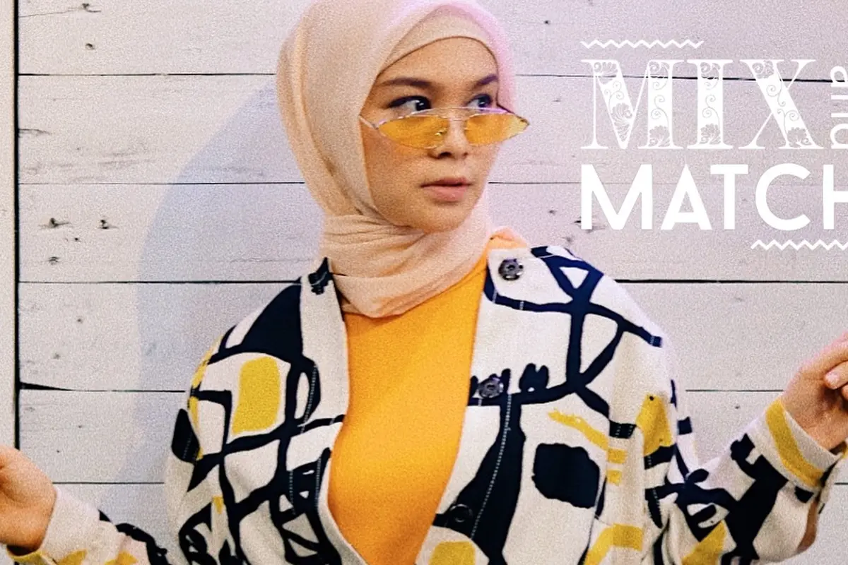 [Bintang] Mix and Match: Tampil Colorful di Bulan Penuh Berkah dengan Gaya Tantri Namirah yang Cheerful Ini