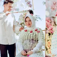 Kebahagiaan menyelimuti salah satu andalan pemain Timnas Indonesia. Tidak lama lagi, pria yang mendapat julukan baby shark itu akan menjadi seorang ayah. Sekedar informasi, Witan menikah dengan Rismaharani pada Minggu (29/5/2022). [Instagram/rismahanisulaiman_]