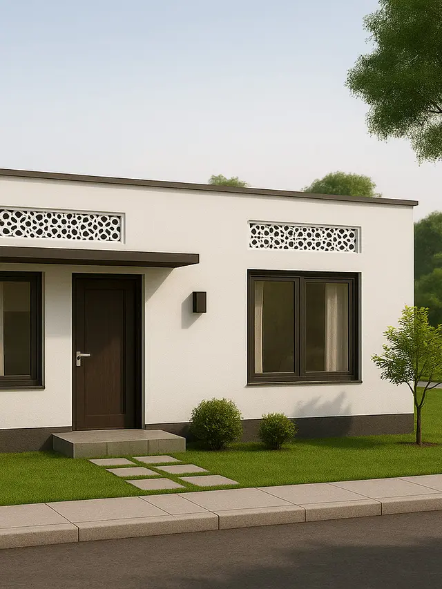 Gambar Desain Rumah 6x9 dengan 3 Kamar Tidur/via GPT