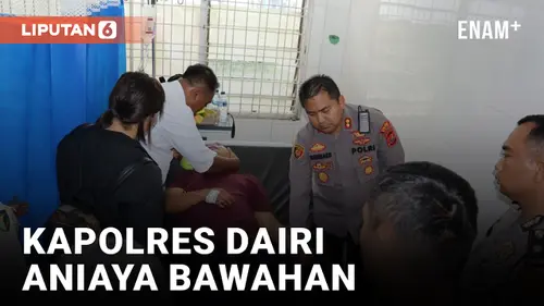 VIDEO: Kapolres Dairi Beri Penjelasan Soal Penganiayaan yang Dilakukan ke 2 Personelnya