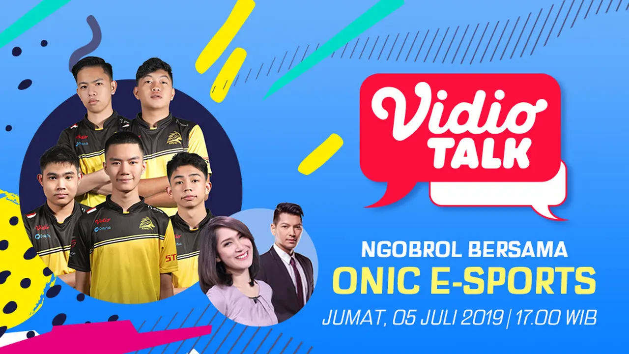 Vidio Talk Bersama Onic E-Sports