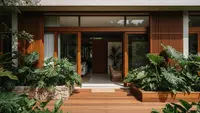 6 Desain Rumah Minimalis di Desa Tanpa Pagar Tapi Tetap Terasa Privat , Estetik dan Fungsional