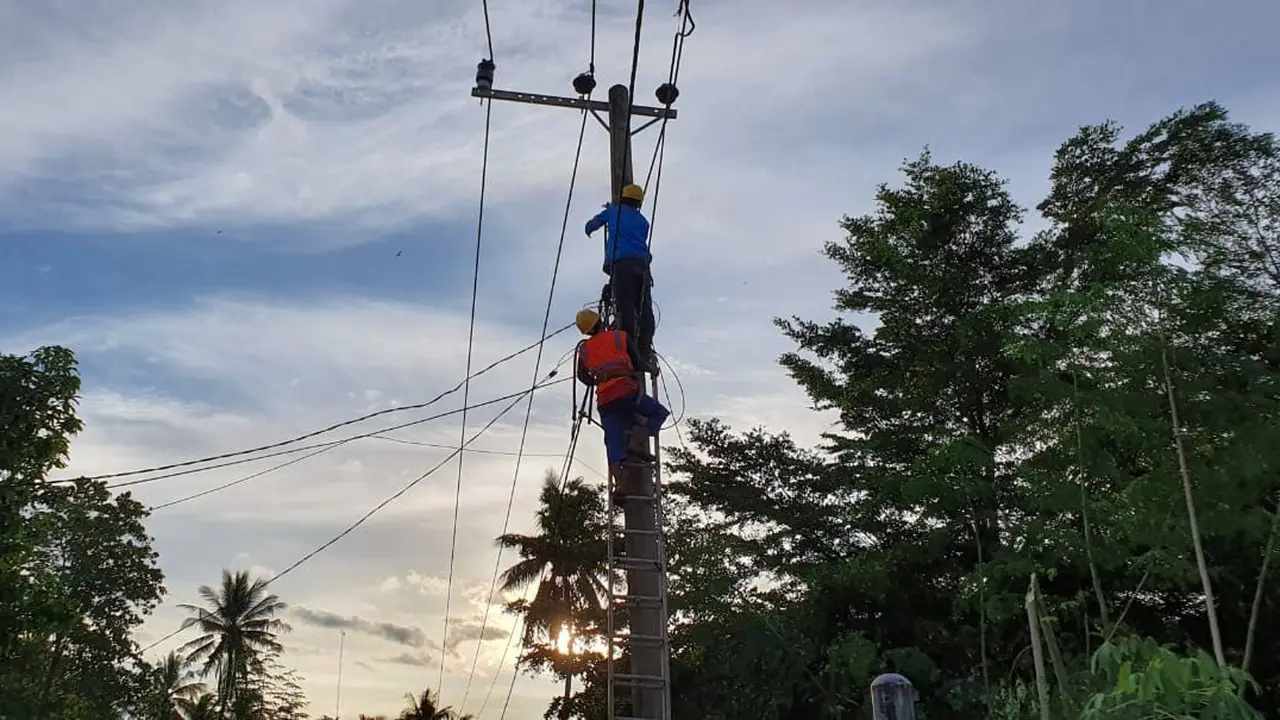 PLN berhasil melistriki 560 keluarga yang bermukim di wilayah terpencil Sulawesi Selatan dengan investasi sebesar Rp 3,6 miliar. (Dok PLN)