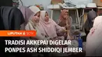 Tradisi Akeppai atau kipas-kipas digelar di Pondok Pesantren Ash Shiddiqi, Jember, Jawa Timur, setiap Iduladha. Santri dan warga memotong hewan kurban lalu memasak ribuan tusuk sate dan gulai kambing untuk kemudian disantap bersama.