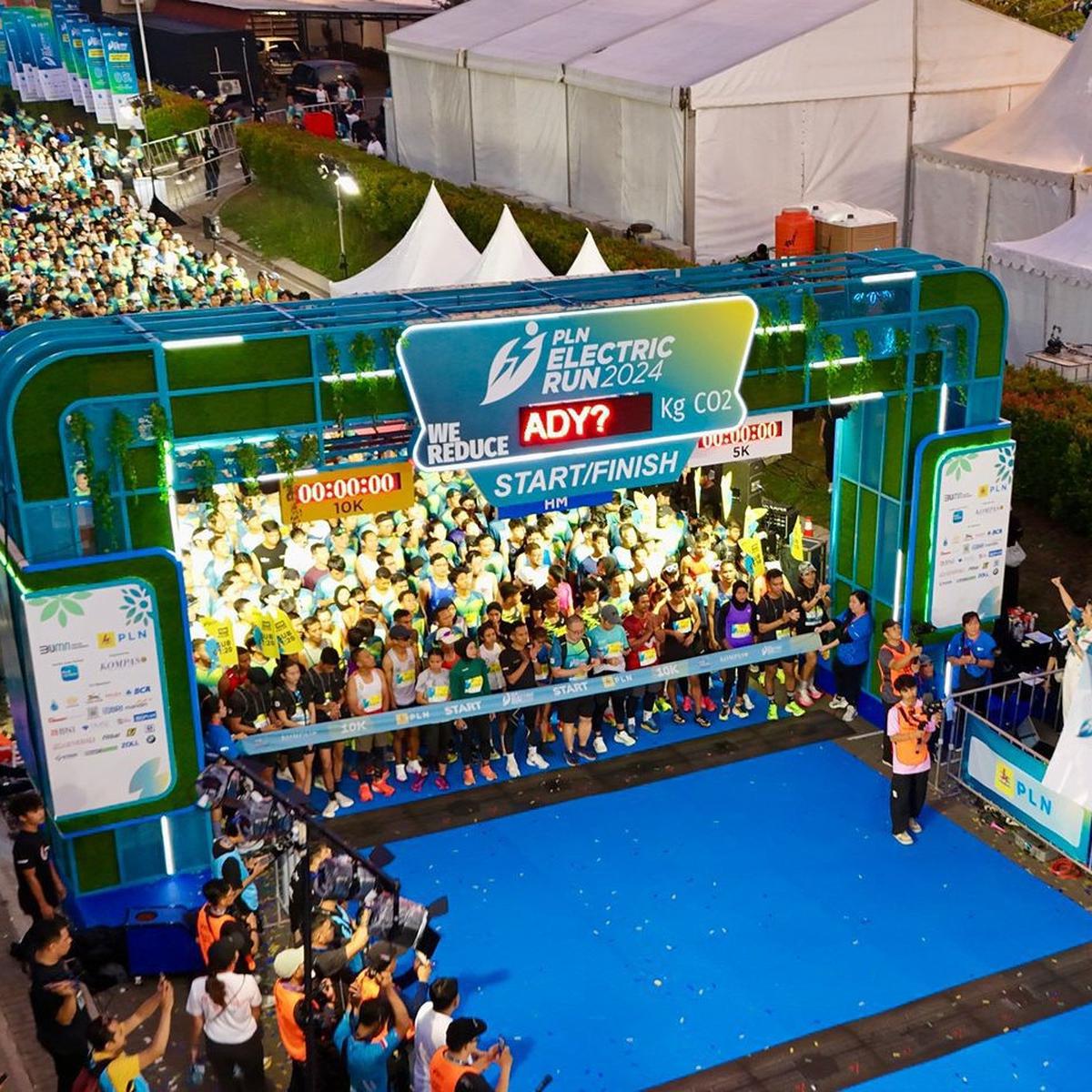 PLN Sukses Gelar PLN Electric Run 2024