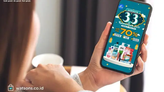 Mendapatkan Berbagai Produk Kesehatan dan Kecantkan yang Lebih Terjangkau Lewat Watsons 3.3 Ramadan Sale.  foto: istimewa