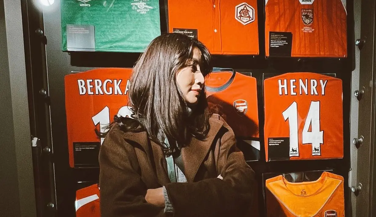 Basecamp Arsenal menjadi salah satu yang dikunjungi Hesti Purwadinata [instagram/hestipurwadinata]