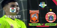 VIDEO: Free Kick Berbahaya Simic Bisa Dihalau Kiper Borneo