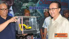 Citizen6, Bali: Sharif dalam sambutannya,  mengharapkan dengan  bantuan PUMP  dapat menggenjot hasil produksi perikanan agar dapat mengalami peningkatan tiga kali lipat dari produksi saat ini. (Pengirim: Efrimal Bahri)