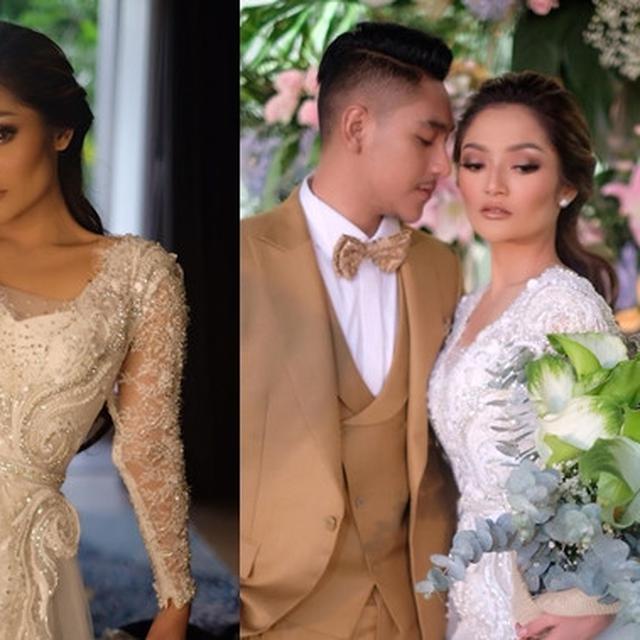 Siti Badriah Dan Krisjiana Gelar Resepsi Pernikahan Ini 7 Foto Bareng Teman Artis Hot Liputan6 Com