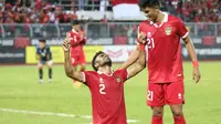 Yakob Sayuri mencetak satu gol dan dua assist ketika Timnas Indonesia menghajar Brunei Darussalam 7-0 di Piala AFF 2022. (Bola.com/Zulfirdaus Harahap).