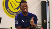 Pemain Al Nassr Jhon Duran. (X/Al Nassr)
