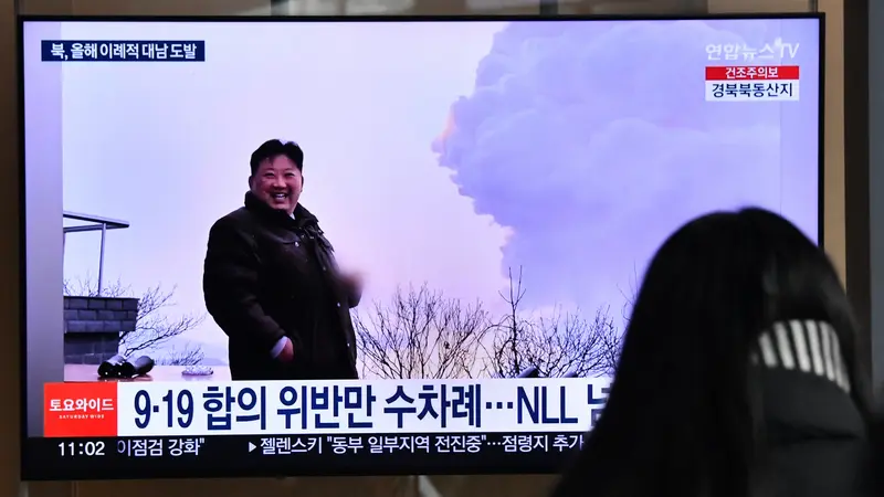 Korea Utara Luncurkan 3 Rudal Balistik di Akhir Tahun 2022
