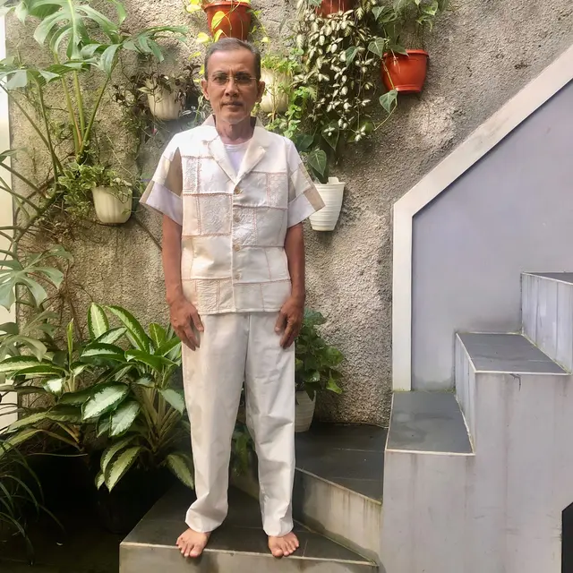 baju lebaran dari bahan bekas