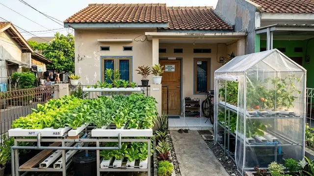 Ide Kebun Mini Hidroponik untuk Rumah Kontrakan Kecil