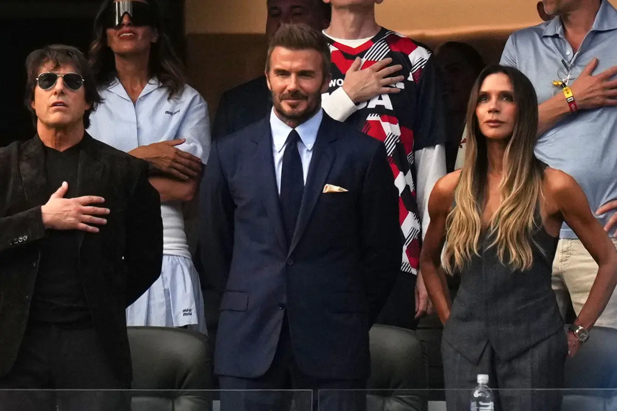 Foto: David Beckham dan Tom Cruise Bikin Salfok Penonton Piala Dunia 2026 di Amerika Serikat