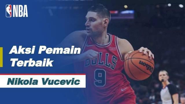 Berita video aksi-aksi impresif Nikola Vucevic yang berhasil terpilih menjadi pemain terbaik NBA pada Sabtu (5/2/2022).