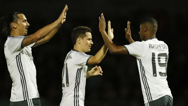 Manhcester United Sukses Taklukkan Northampton Town