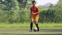 Pemain Persija Jakarta U-16, Rayhan Utina, yang juga anak dari pesepak bola legendaris Indonesia, Firman Utina. (Dok. Persija)