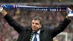 Blackburn Rovers new manager Sam Allardyce takes to the pitch before the Premier league match against Stoke City at Ewood Park, Blackburn, on December 20, 2008. AFP PHOTO/ANDREW YATES