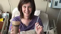 Senyum bahagia Emily Pomeranz, empat hari sebelum dirinya meninggal (Facebook/Sam Klein)