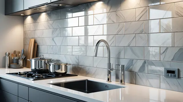 Material Backsplash Dapur