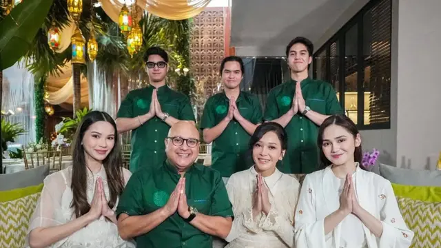 El Rumi dan Syifa Hadju Rayakan Lebaran Bareng, Intip 4 Potret Mesra Mereka!