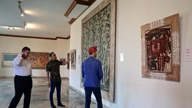 Wakil Ketua BKSAP DPR RI Putu Supadma Rudana menerima kunjungan Duta Besar Rumania untuk Indonesia Dan Adrian Balanescu di Bali. (Dok: BKSAP DPR RI)