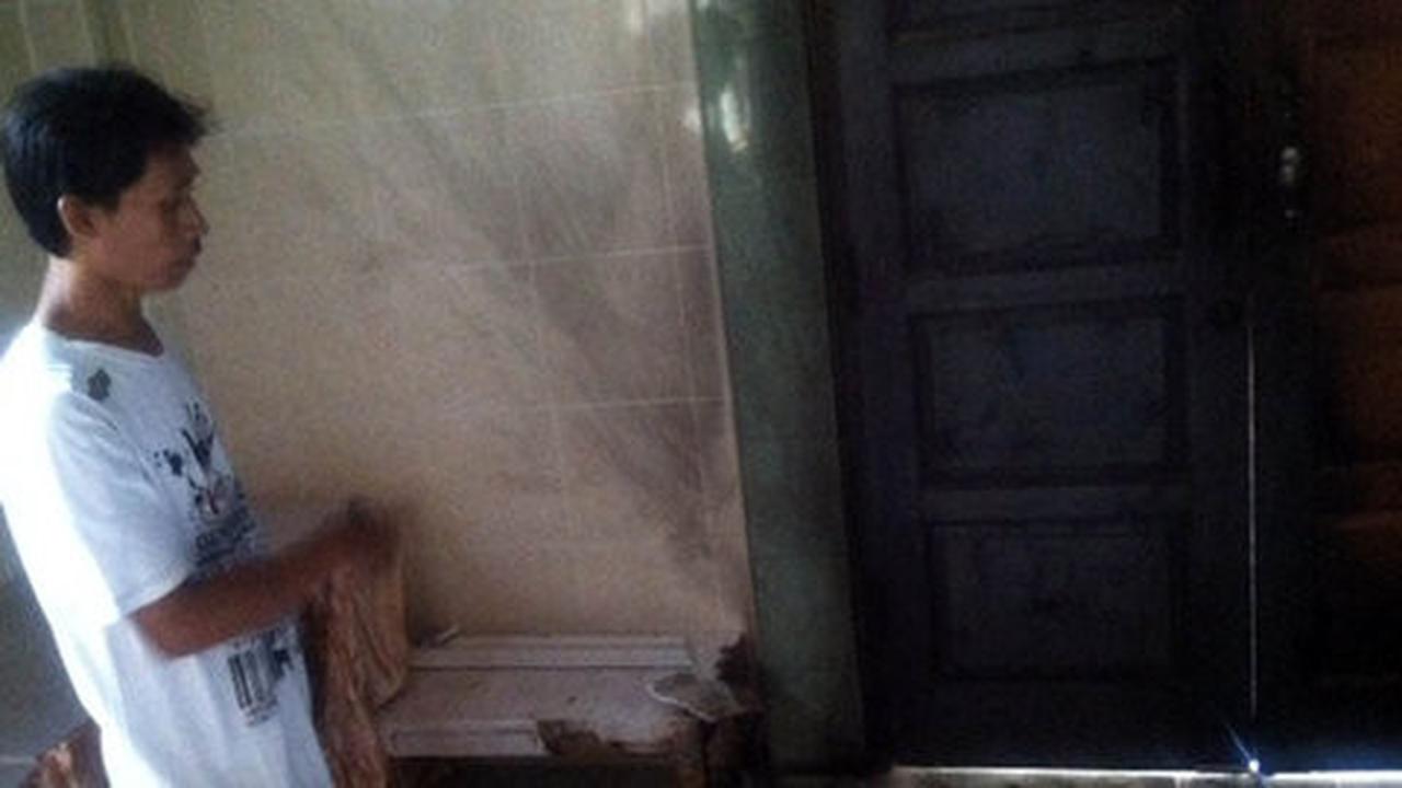 Polisi belum bisa kenali pembakar pintu gereja di Bantul