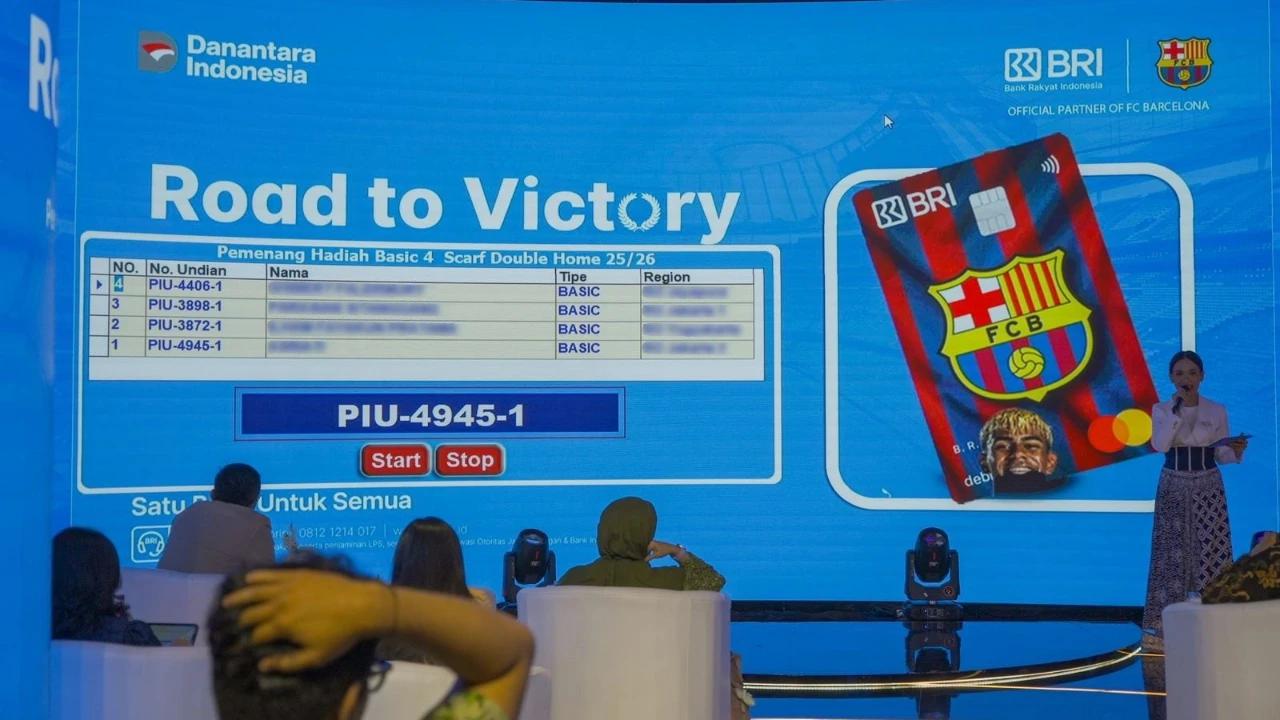Undian Debit FC Barcelona Digelar, Nasabah BRI Berpeluang Nonton Eksklusif Langsung di Camp Nou