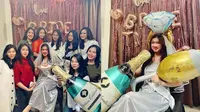 Momen Bridal Shower Felicya Angelista. (Sumber: Instagram.com/ felicyangelista_)