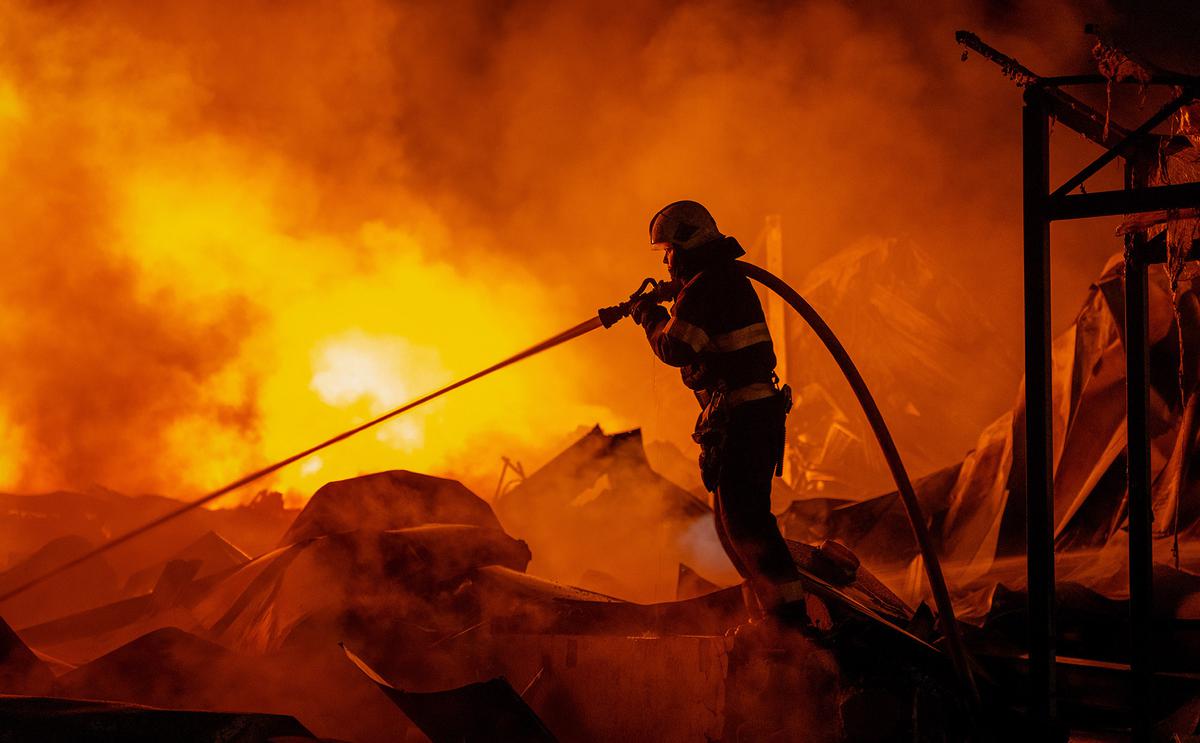 Serangan Rusia Tewaskan 17 Orang di Kyiv