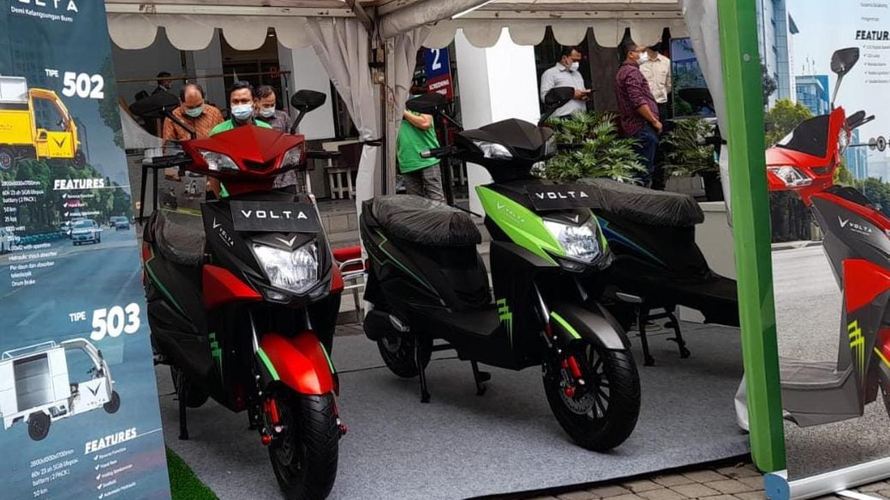 Kendaraan listrik Volta.