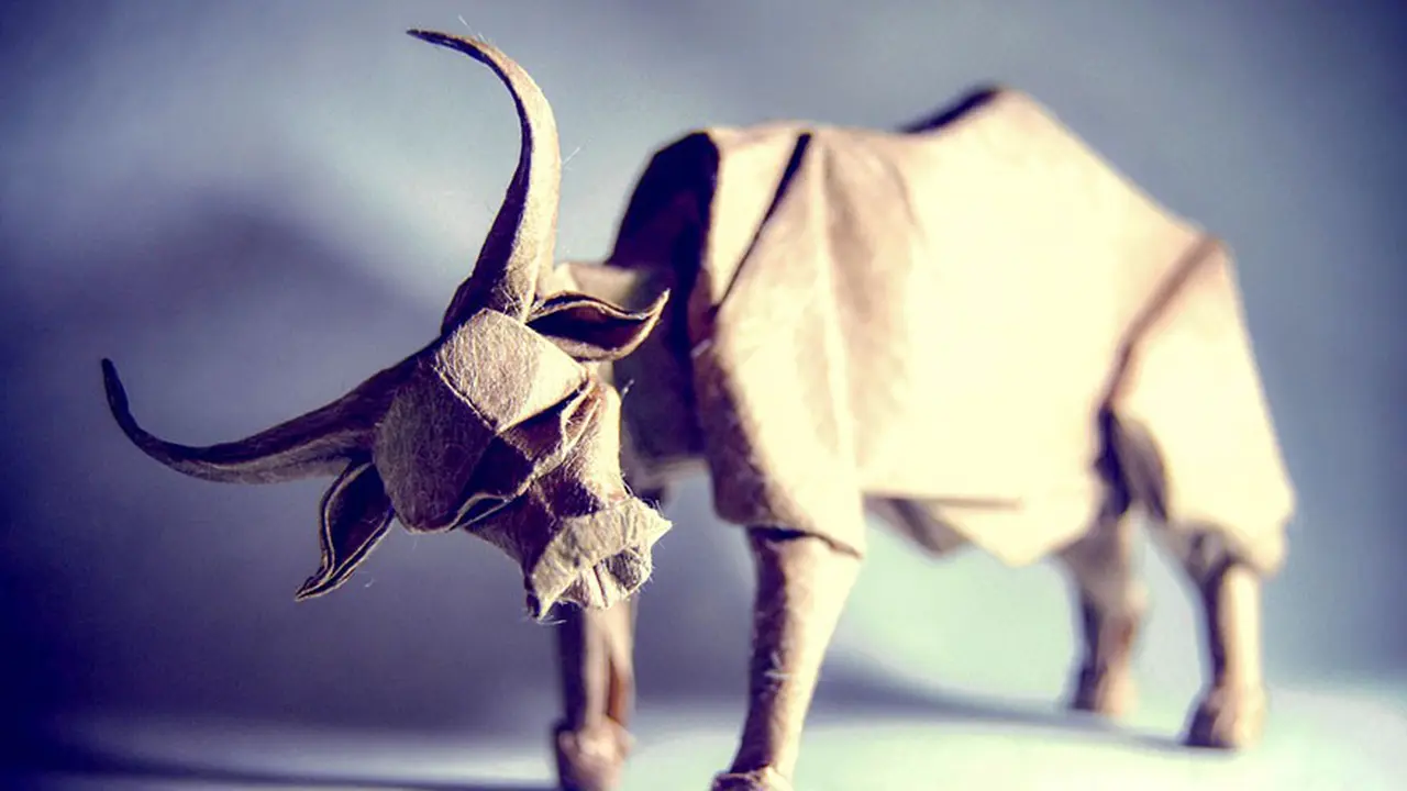 Pria Ini Buat Boneka dari Teknik Origami, Hasilnya Keren Banget