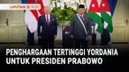 Presiden Prabowo Subianto terima penghargaan tertinggi dari Kerajaan Yordania yang biasa diberikan bagi Raja, Pangeran, dan juga Kepala Negara. Dalam pertemuan bilateral, Indonesia dan Yordania sepakat mempererat kerjasama dalam berbagai bidang.