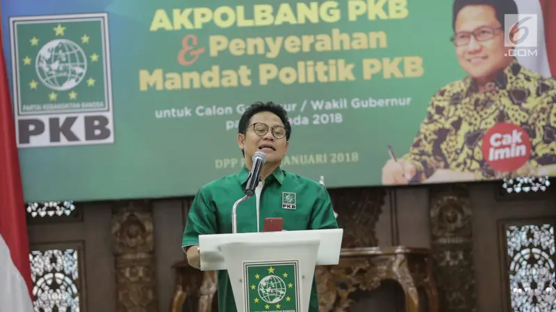 PKB Umumkan Dukungan Paslon Pilgub di Sejumlah Daerah