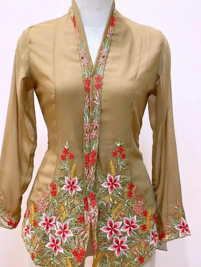 Ilustrasi Kebaya Nyonya Malaysia