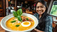 resep laksa betawi ©Ilustrasi dibuat AI