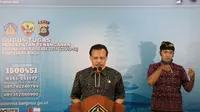 Ketua Harian Gugus Tugas Percepatan Penanganan COVID-19 Provinsi Bali, Dewa Made Indra