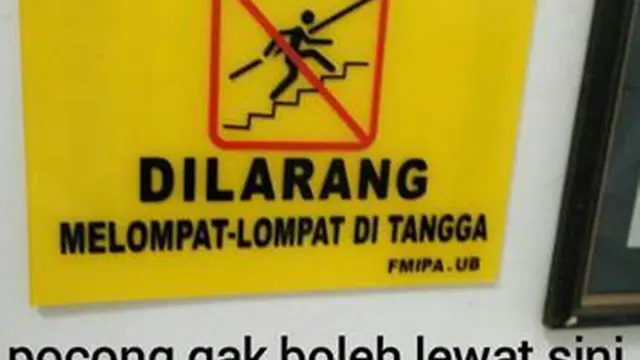 6 Tulisan di Kampus Ini Bikin Geleng Kepala