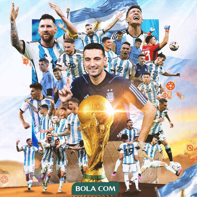 Piala Dunia - Timnas Argentina Juara Piala Dunia 2022