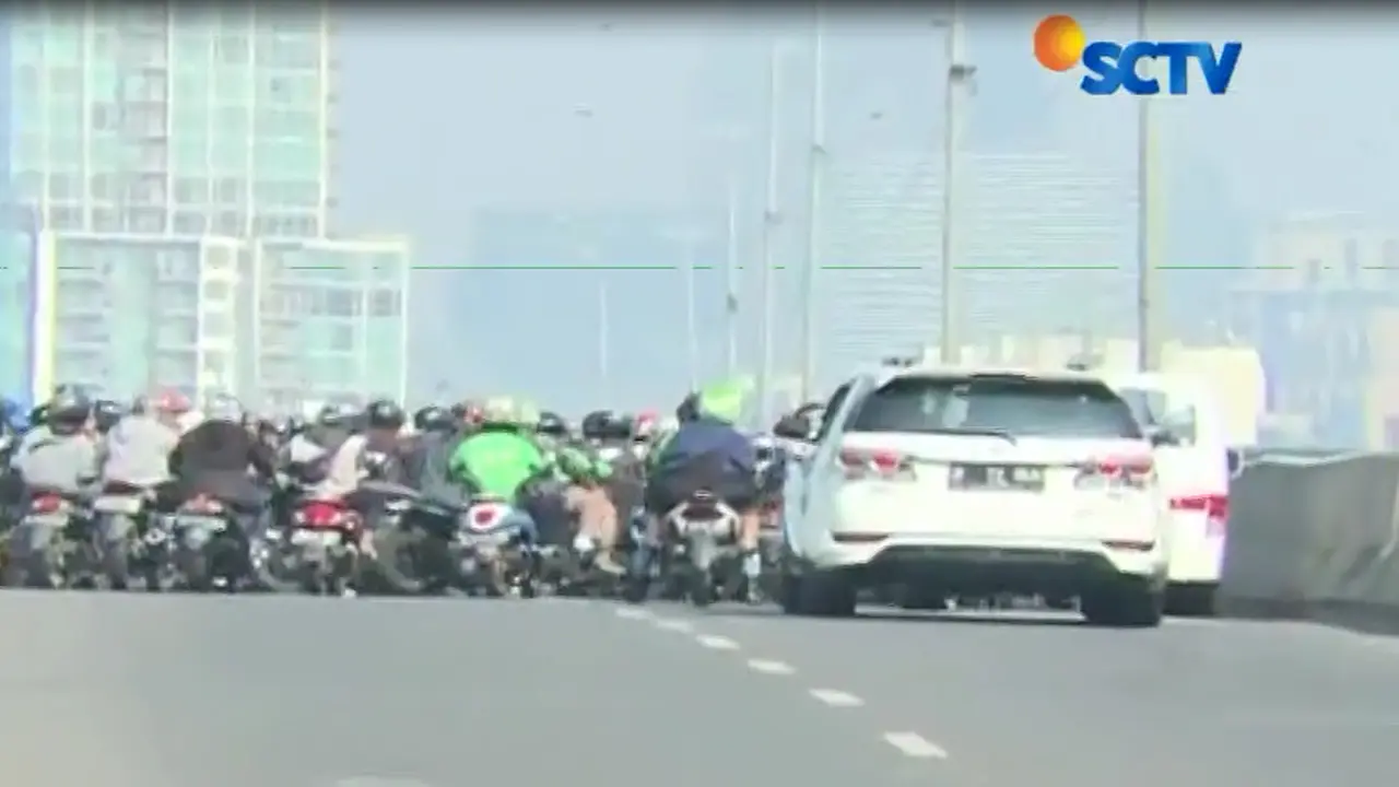 1001 Cara Pemotor Hindari Razia Polisi di JNT Casablanca