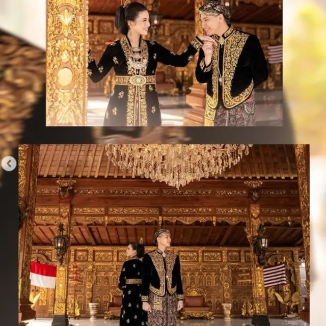 Anak Andika Perkasa Resmi Menikah dengan Iptu Hafiz Akbar, Simak Foto Preweddingnya yang Bertema Adat Jawa sampai Papua.  foto: Instagram @hafizzyakbar